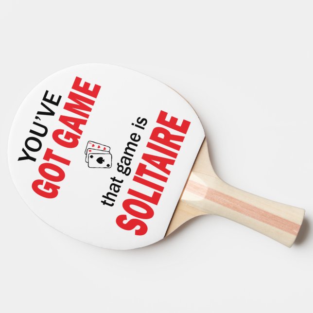 Pala De Ping Pong Tienes juego (Lateral)