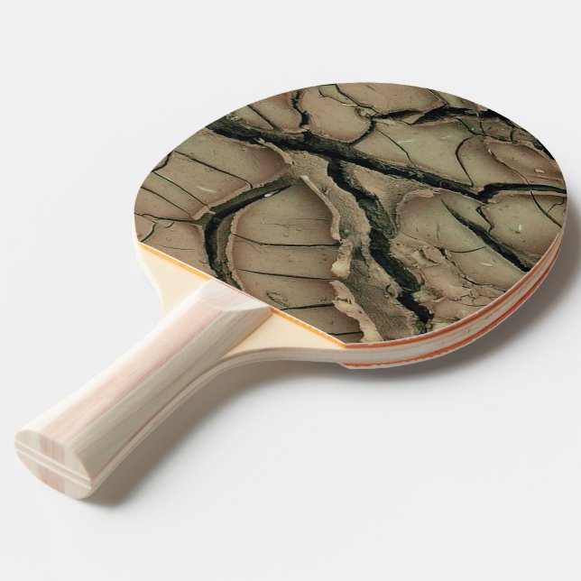 Pala De Ping Pong TIERRA SECA + tu idea (Ángulo frontal)