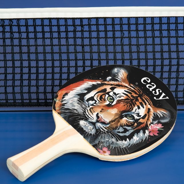 Pala De Ping Pong Tigre fácil (in situ)
