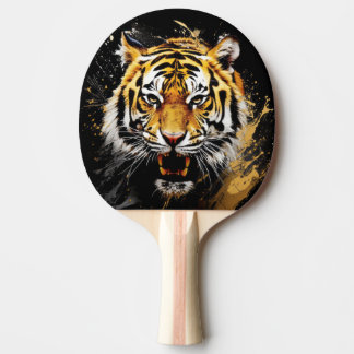 Pala de Ping Pong Tigre Poderoso Felino
