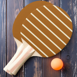 Pala De Ping Pong Tira Arenosa Quemada y Sólida