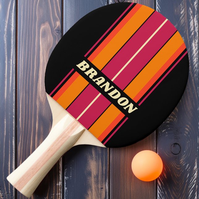Pala De Ping Pong Tiras de tabla VHS Retro con nombre (Subido por el creador)