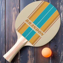 Pala De Ping Pong Tiras de tablero de arcoiris del desierto del desi