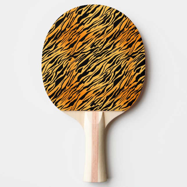 Pala De Ping Pong Tiras de tigre (Anverso)