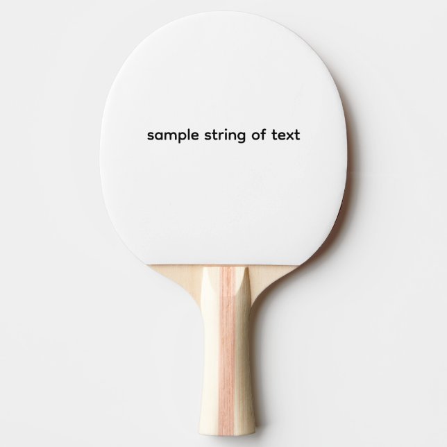 Pala De Ping Pong Título del producto (Anverso)