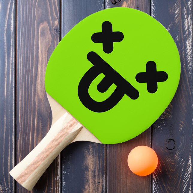 Pala De Ping Pong Tonga deslucida boca afuera Cara Ping Pong Paddle (Subido por el creador)