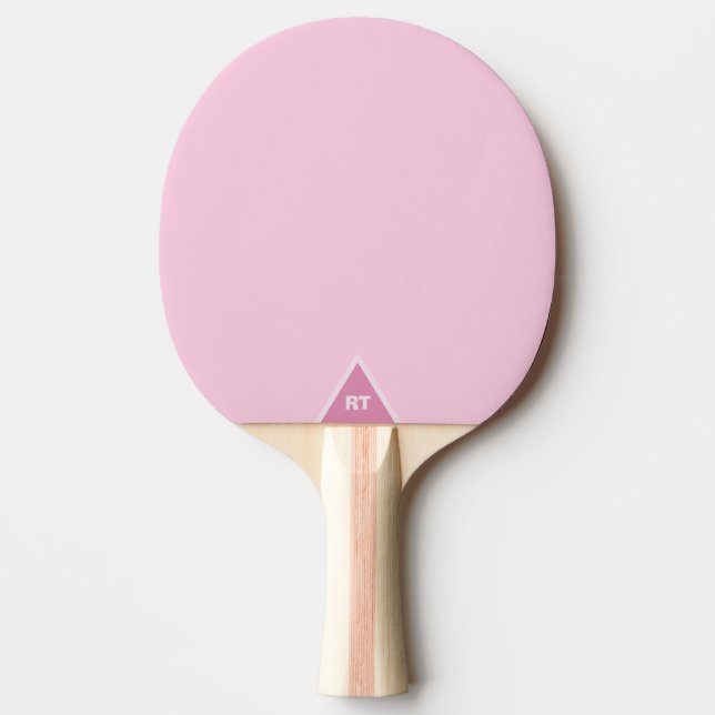 Pala De Ping Pong Tonos rosados (Anverso)