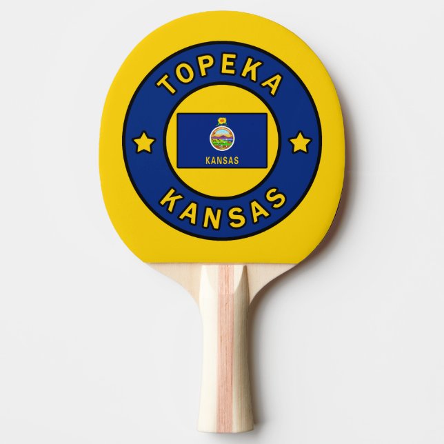 Pala De Ping Pong Topeka Kansas (Anverso)