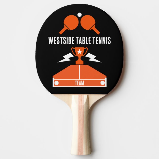 Pala De Ping Pong Torneo de tenis de mesa (Anverso)
