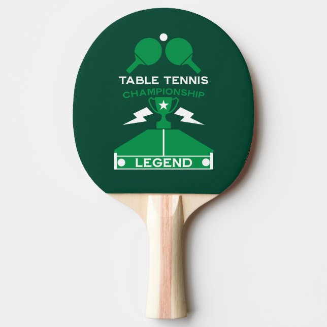 Pala De Ping Pong Torneo de tenis de mesa (Anverso)