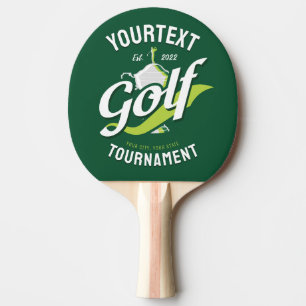 Pala De Ping Pong Torneo de Trofeo Pro Golfer NAME Golf