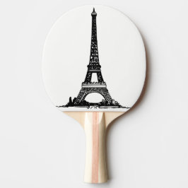 Pala De Ping Pong torre Eiffel