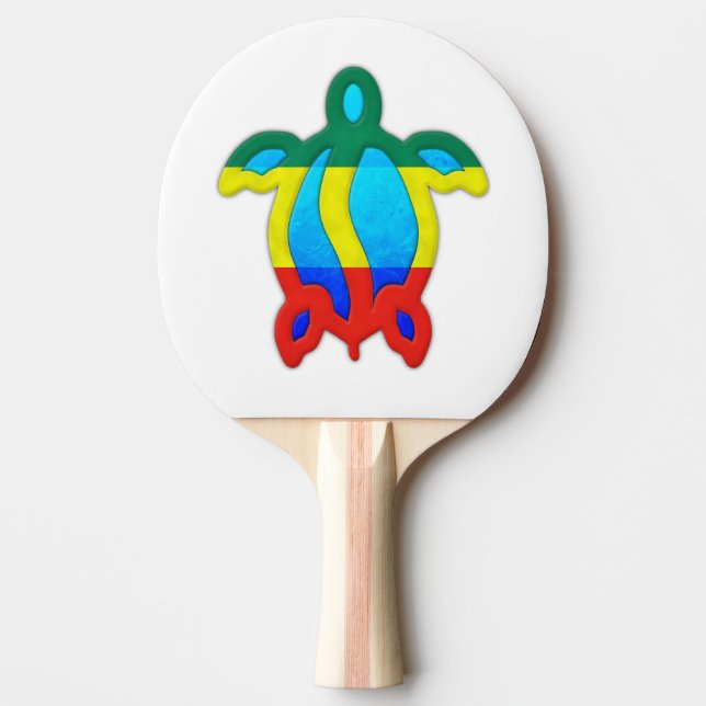 Pala De Ping Pong Tortuga jamaicana (Anverso)