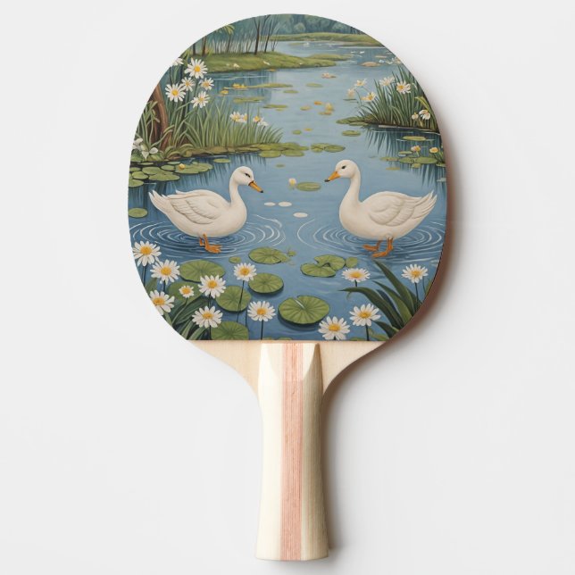 Pala De Ping Pong Tranquilidad en el pontón (Anverso)