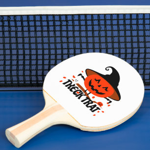 Pala De Ping Pong Treck Trat Pumpkin Sonriente