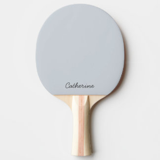 Pala De Ping Pong Trendy Dusty Bluish Gray Custom Ping Pong Paddle