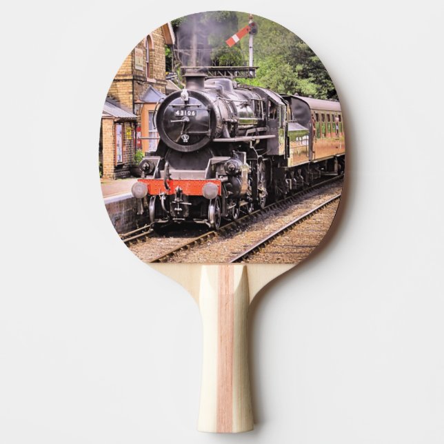 PALA DE PING PONG TRENES DE VAPOR (Anverso)