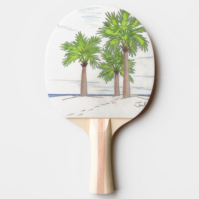 Pala De Ping Pong TRES PALMS Ping-Pong Paddle (Reverso)