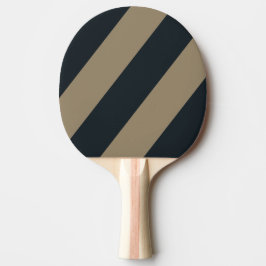 Pala De Ping Pong Tres Rayas Negras Retro Desierto