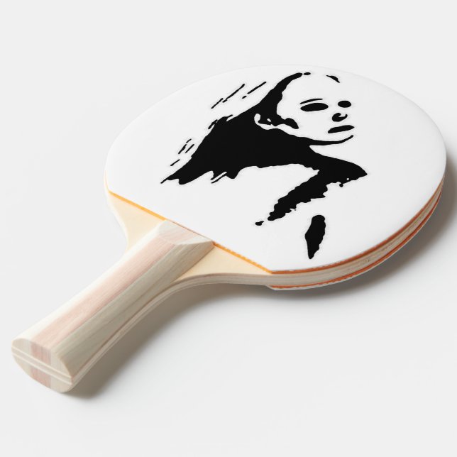 Pala De Ping Pong Trípode (Ángulo trasero)