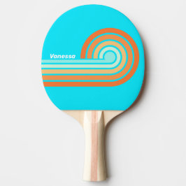 Pala De Ping Pong Tropic Splash Curl Rayas con Nombre