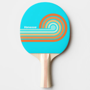 Pala De Ping Pong Tropic Splash Curl Rayas con Nombre