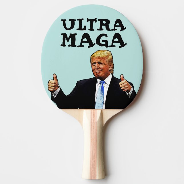PALA DE PING PONG TRUMP ULTRA MAGA PING PONG PADDLE (Anverso)