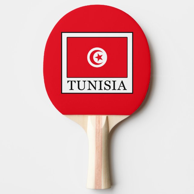 Pala De Ping Pong Túnez (Anverso)