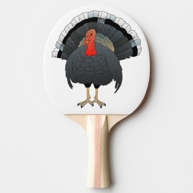 Pala De Ping Pong Turquía negra (Anverso)
