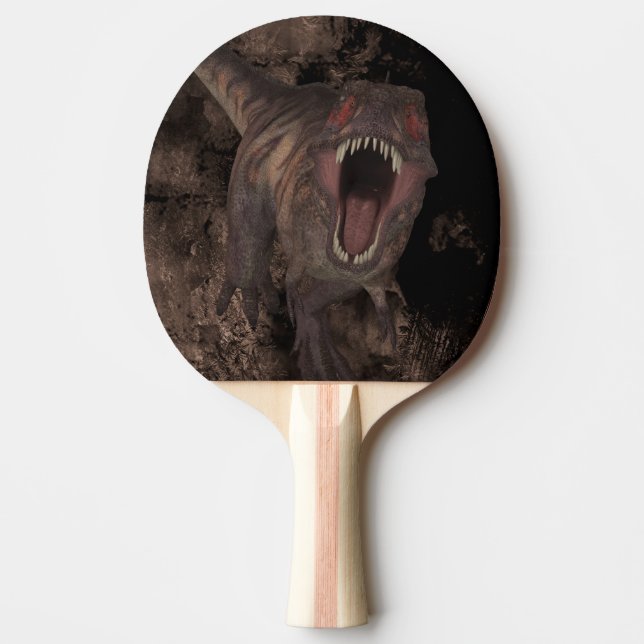 Pala De Ping Pong Tyrannosauro Rex 1 (Anverso)