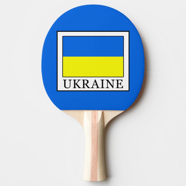 Pala De Ping Pong Ucrania (Anverso)