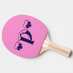 Pala De Ping Pong Último p rosado