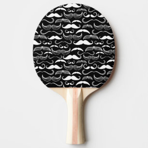 Pala De Ping Pong Un club de los caballeros. Modelo del bigote