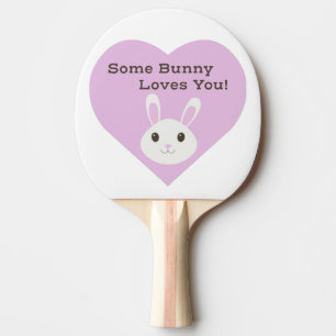 Pala De Ping Pong Un conejo te ama