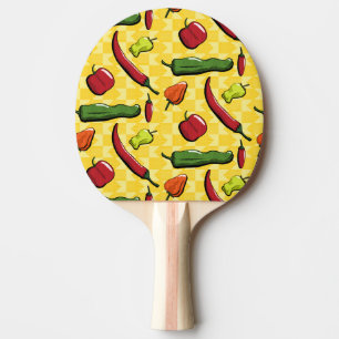 Pala De Ping Pong Un mundo de pimientos chilenos Ping Pong Paddle