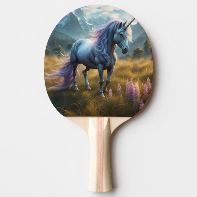 Pala De Ping Pong Unicornio (Anverso)