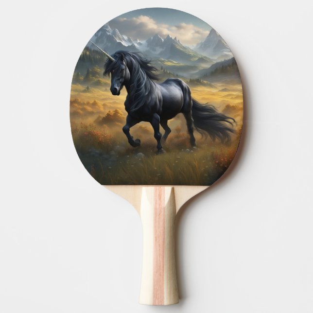 Pala De Ping Pong Unicornio (Anverso)