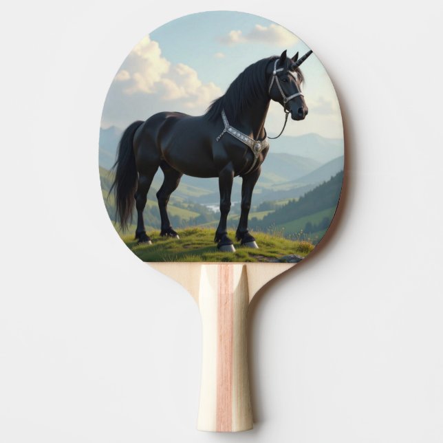 Pala De Ping Pong Unicornio (Anverso)