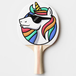 Pala De Ping Pong Unicornio