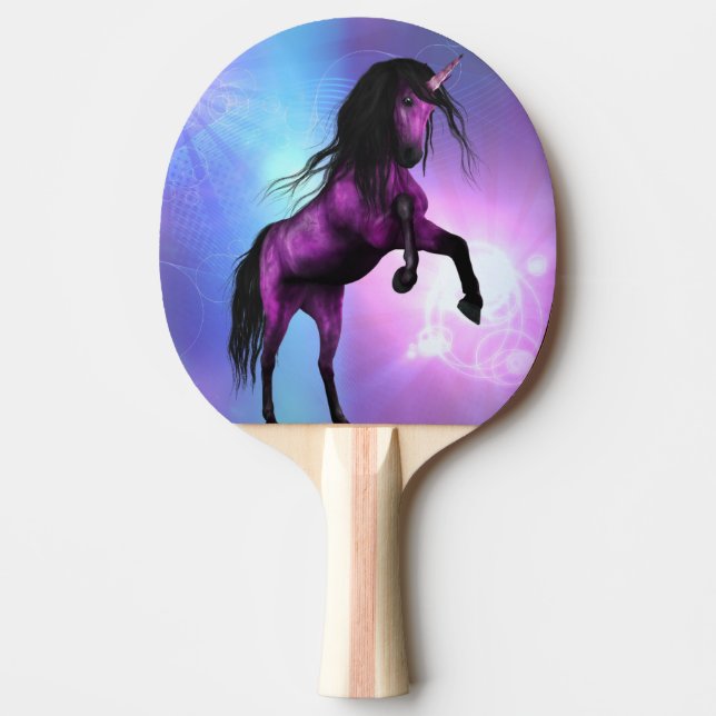 Pala De Ping Pong Unicornio bonito (Anverso)