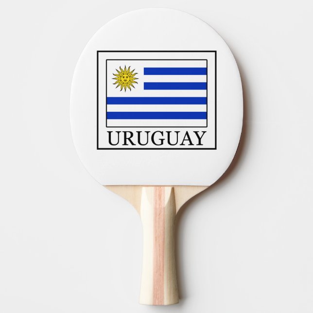 Pala De Ping Pong Uruguay (Anverso)