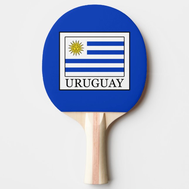 Pala De Ping Pong Uruguay (Anverso)