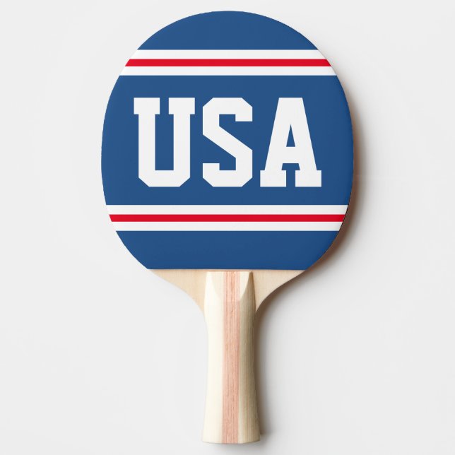 Pala De Ping Pong USA Ping Pong Paddle (Anverso)