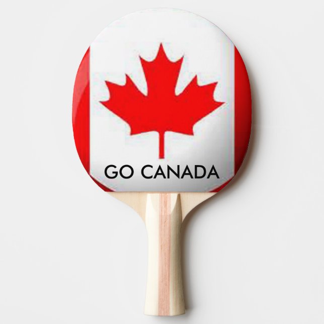PALA DE PING PONG VA LA PALETA DEL PING-PONG DE CANADÁ (Anverso)