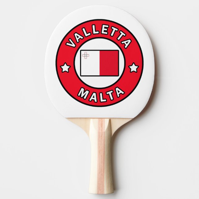 Pala De Ping Pong Valletta Malta (Anverso)