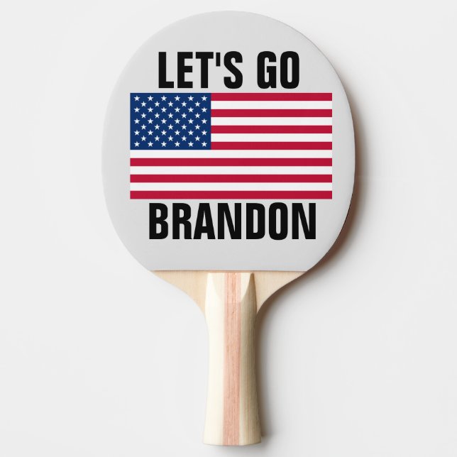 Pala De Ping Pong VAMOS A BRANDON Ping Pong Paddle (Anverso)