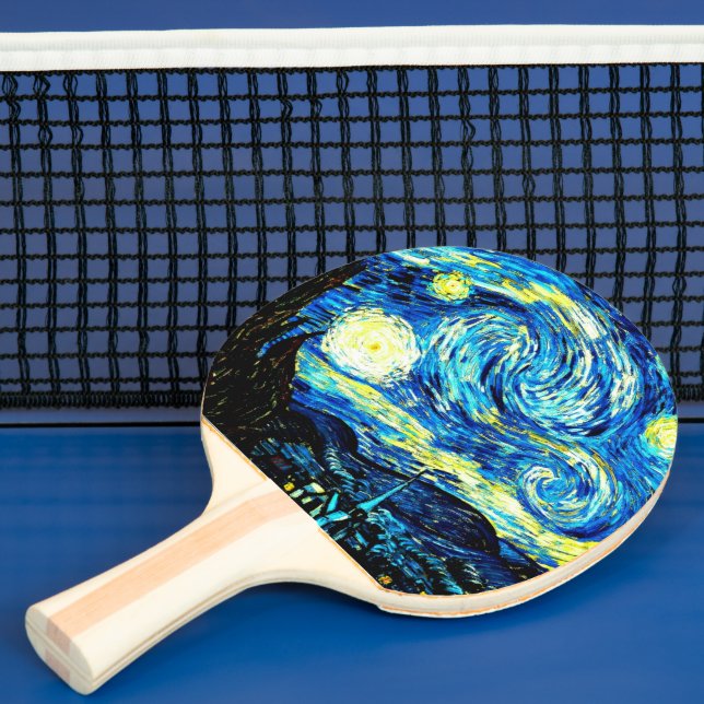 Pala De Ping Pong Van Gogh - Noche Starry (in situ)