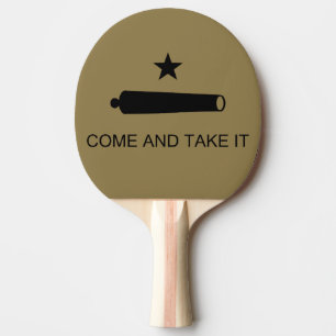 Pala De Ping Pong ¡Ven Y Tómalo! Bandera de batalla del estado de Te