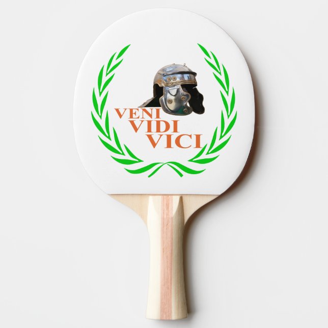 Pala De Ping Pong Veni Vidi Vici (Reverso)