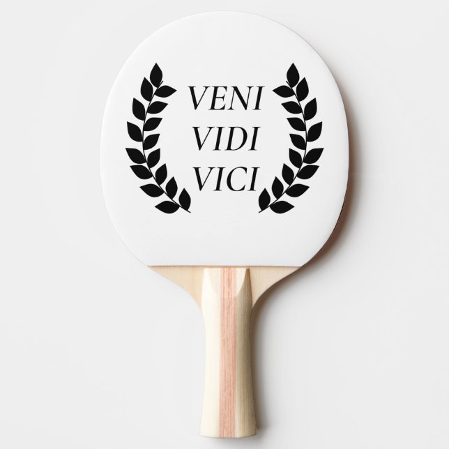 Pala De Ping Pong Veni Vidi Vici (Anverso)